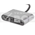 Адаптер USB Type-Cm-->VGA, HDMI 4k*30Hz, USB3.0, PD, Audio,iOpen (Aopen/Qust/VCOM)<ACU4511>, фото22