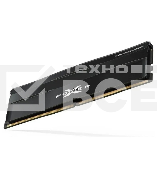 Оперативная память Silicon Power Xpower Zenith, DDR5, 32GB (2x16 GB), 5600 MHz, CL40, DIMM, радиатор, чёрный, ECC