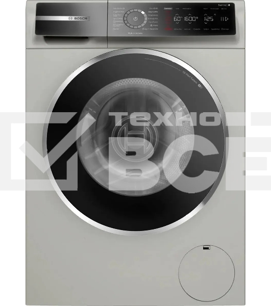 Стиральная машина Bosch 8-Series WGB2560XME серый, загрузка фронтальная 10 кг, 1600 об/мин., класс: А