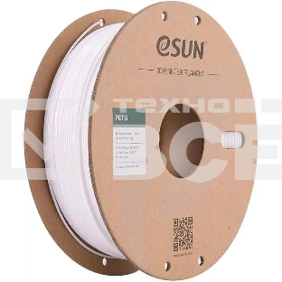 Пластик для принтера 3D Esun PETG175SW1 PETG d1.75мм 1кг 1цв. белый