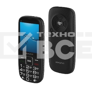 Мобильный телефон Maxvi B9 черный