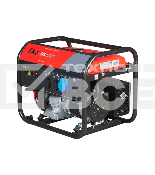 Электрогенератор бензиновый FUBAG BS 5500, 5 кВт, 78 дБ, 82 кг