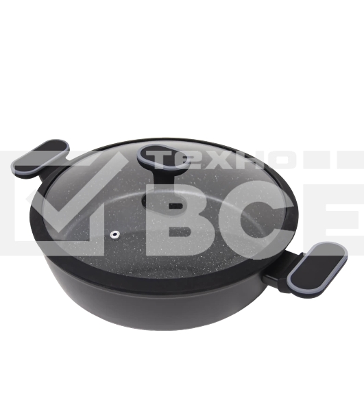 Жаровня AUFFMAN AM-3150, объем 2,9 л с крышкой 26x7 см