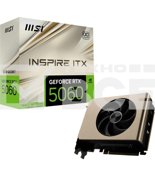 Видеокарта MSI RTX 5060 8Gb RTX 5060 8G INSPIRE ITX OC