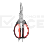 Ножницы LARA LR05-94 BLISTER 24,5 см 8 в 1 прорезиненные ручки, сверхострая заточка, нержавеющая сталь, фото 1