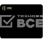 Коврик для мыши Cactus черный 220x180x2мм (CS-MPC-P01XS), фото 1