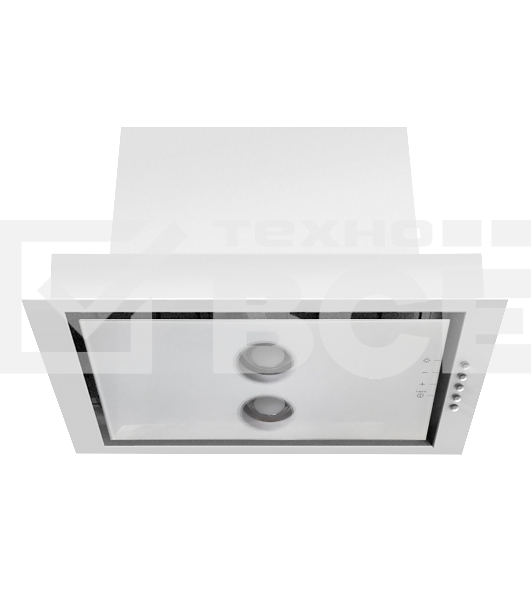 Вытяжка полновстраиваемая Gefest ВО 4603, белый, 52 см, 800 куб. м/ч, отвод/циркуляция, 78 дБ