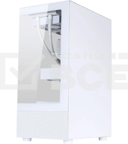 Компьютерный корпус AeroCool/Formula Crystal Z1 белый без БП ATX 2xUSB 2.0 1xUSB 3.0 audio bott PSU