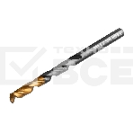 Сверло по металлу Denzel 4,5 мм, HSS-Tin, Golden Tip, 10 шт., фото3