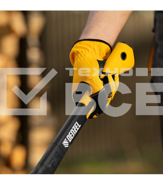 Топор-колун Denzel 21432 F5, 1100 гр, двухкомпонентная рукоятка, 500 мм