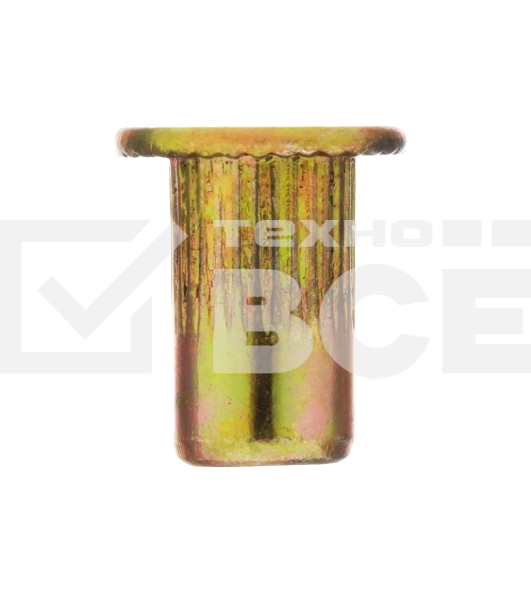 Заклепки резьбовые Denzel стальные, оцинкованные, М3, пластиковый кейс, 200 шт.