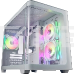 Компьютерный корпус FSP mATX Minitower S380-WA, белый, фото 1