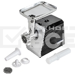 Мясорубка электрическая JVC JK-MG128 черный, 2500 Вт, 2.7 кг/мин, реверс, металлический лоток, насадки - 4, фото8