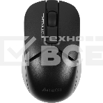 Мышь беспроводная A4Tech Fstyler FB12 черный, 1200 dpi, радиоканал, Bluetooth, USB, кнопки - 3, фото 1