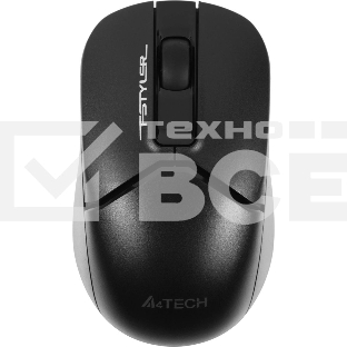 Мышь беспроводная A4Tech Fstyler FB12 черный, 1200 dpi, радиоканал, Bluetooth, USB, кнопки - 3