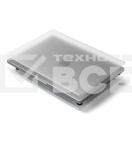 Чехол для ноутбука 16' Satechi Eco Hardshell прозрачный пластик (ST-MBP16CL)