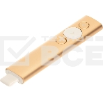 Презентер беспроводной Logitech Spotlight золотистый, радиоканал, USB, кнопки - 3, фото 1