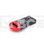 Кард-ридер Gembird FD2-MSD-1/черный-красный/Micro SD/SDHC/USB 2.0/пластик, фото5