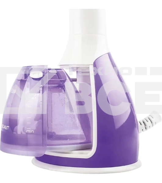 Отпариватель Scarlett SC-GS135S10 фиолетовый, 1500 Вт, 60 г/мин, 280 мл