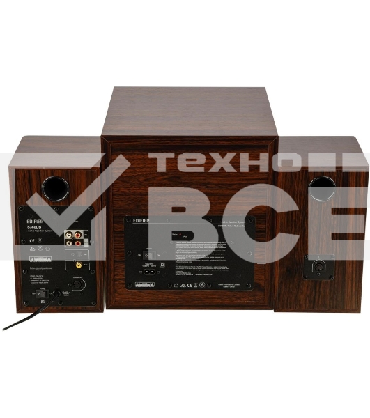 Колонки Edifier S360DB Brown (2.1,70W RMS, дерево, Bluetooth 4.1,ДУ)