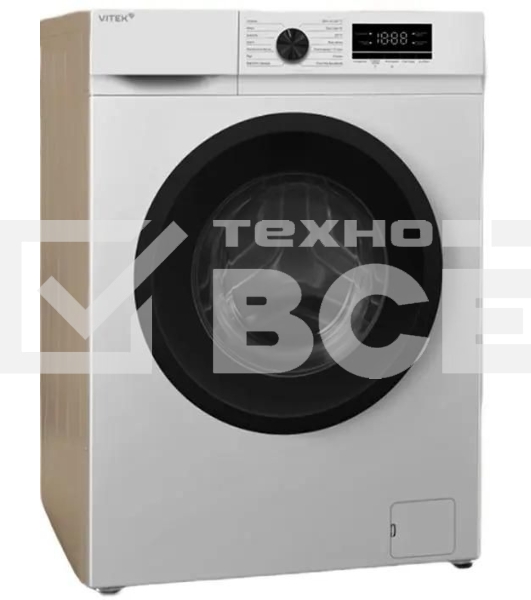 Стиральная машина Vitek VT-WSE8201 класс: A+++ загр.фронтальная макс.:8кг белый инвертор