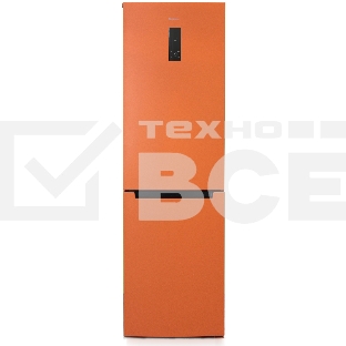 Холодильник Бирюса Б-T980NF оранжевый двухкамерный 240/130 л морозильник снизу, No Frost