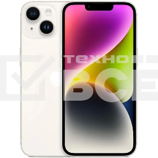Смартфон Apple iPhone 14, 6/128Gb, белый