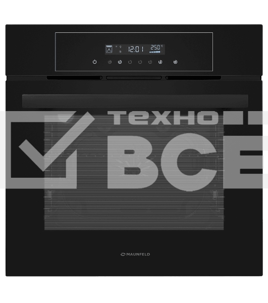 Встраиваемый комплект Maunfeld Bergen черный/черный