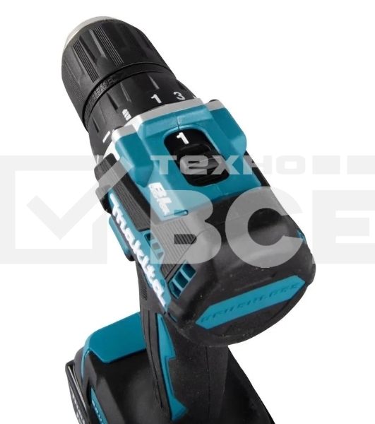 Дрель-шуруповерт Makita DDF487Z, 18 В, без АКБ, аккумуляторная