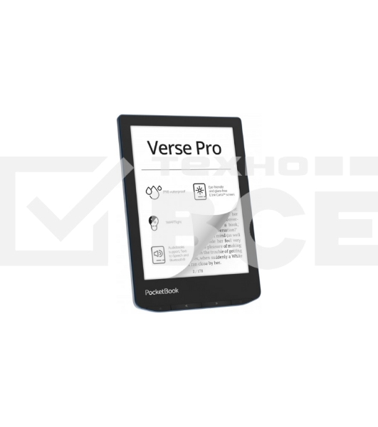 Электронная книга PocketBook 634 Verse Pro Azure (PB634-A-WW)