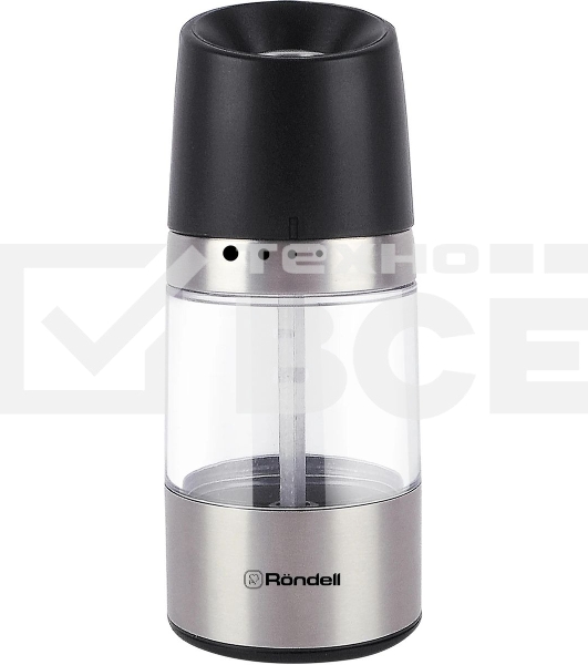 Мельница для соли и перца Rondell Piquant RD-1106, черный