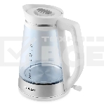 Чайник электрический Hyundai HYK-G3037 1.9л. 3000Вт белый/прозрачный (корпус: стекло), фото7