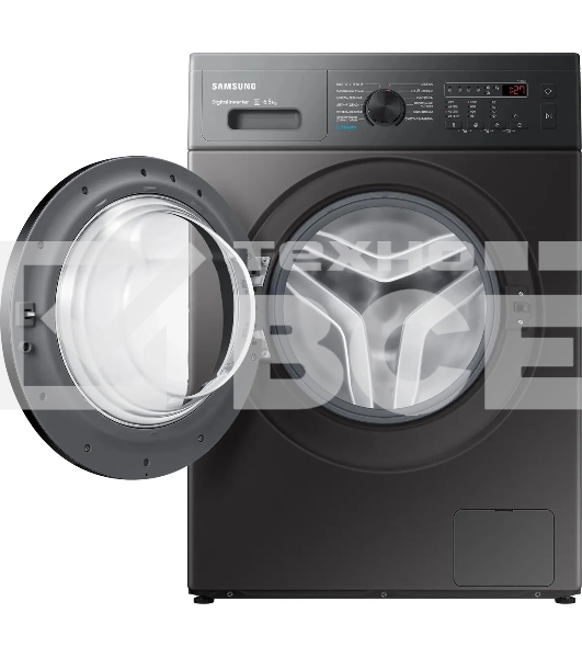 Стиральная машина Samsung WW65AG4S20CXLP темно-серый, загрузка фронтальная 6.5 кг, 1200 об/мин., класс: A