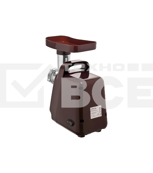 Мясорубка BRAYER 1601BK, 1300 Вт,реверс, насадки кеббе, колбасы, 2 диска, отсек для хранения, толкат