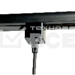 Светильник трековый на шинопровод Feron AL196 ДПО GU10 без лампы на подвесе черный, фото6