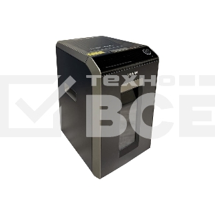 Шредер Office Kit SA200С 3,8x10 черный/серый с автоподачей (секр.P-4) фрагменты 220лист. 40лтр. скобы пл.карты