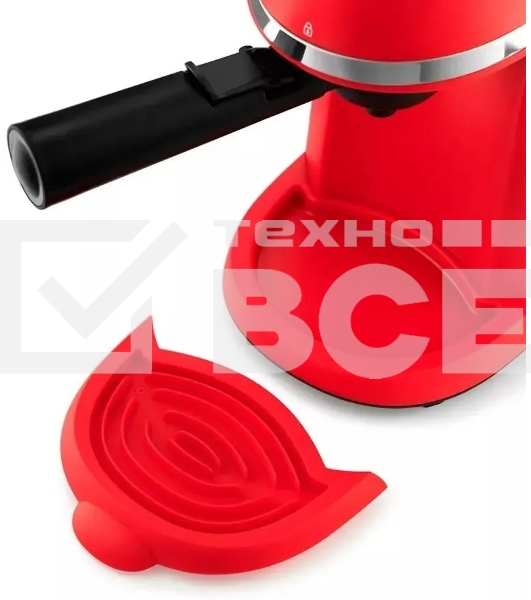 Кофеварка капельная Kitfort КТ-760-1 красный/черный, молотый кофе, 240мл, 800Вт, 3,5 бар