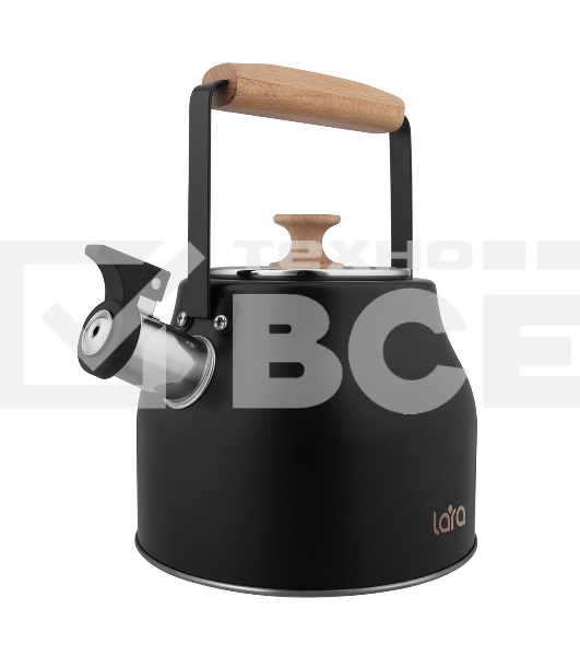 Чайник для плиты LARA LR00-87 2,3 л нержавеющая сталь