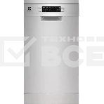 Посудомоечная машина Electrolux ESA63200SX, серебристый, 44.6 см, 10 компл., сушка конденсационная, 46 дБ, класс E, фото 1
