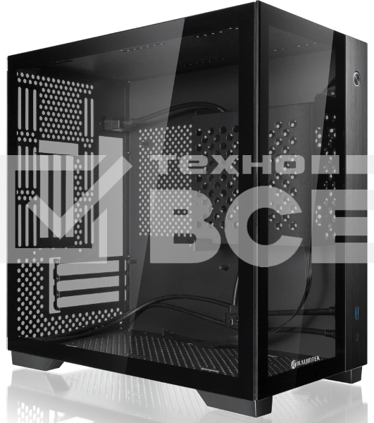 Компьютерный корпус Raijintek PAEAN MINI 0R20B00213 черный, Mini-ITX, for psu ATX PS/2, USB 3.0x2, USB 2.0x2, HD Audiox1