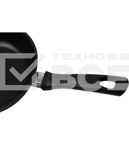 Сковорода Kukmara С269а 260/60-м с ручкой, со стекл.крышкой (с ут. дном) АП