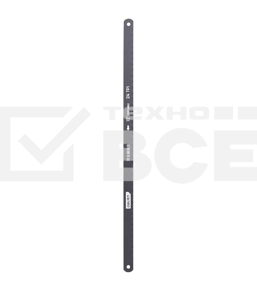 Набор полотен по металлу 5 шт Deli DL4673 (биметаллическое полотно 300мм, 24 TPI)