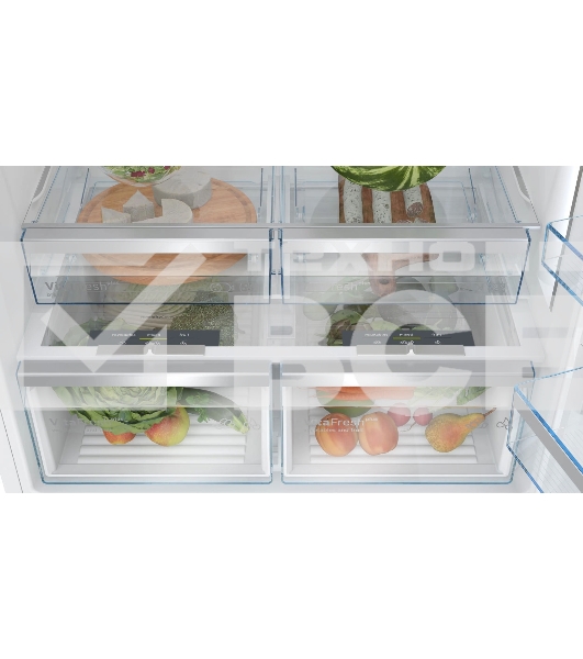 Холодильник Bosch KGP86FWC0N белый двухкамерный 422/202л морозилка снизу, No Frost