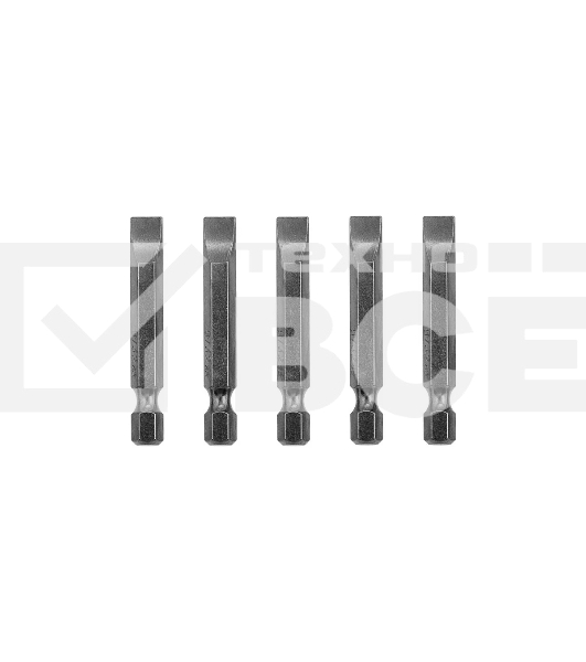 Набор бит Denzel SL9/32'x2', 5 шт.