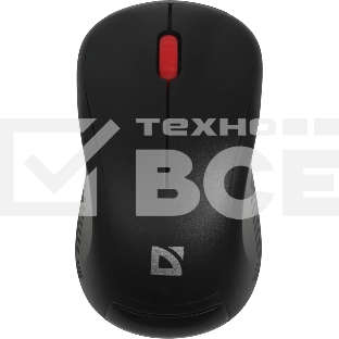Мышь беспроводная Defender Bit MB-205 черный, 1200 dpi, радиоканал, USB, кнопки - 3