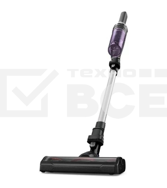 Пылесос Tefal TY1129WO, черный/фиолетовый, 100/500 Вт, уборка сухая, пылесборник контейнер 0.4 л