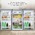 Холодильник Hyundai CO1003 серебристый однокамерный 93л, фото7