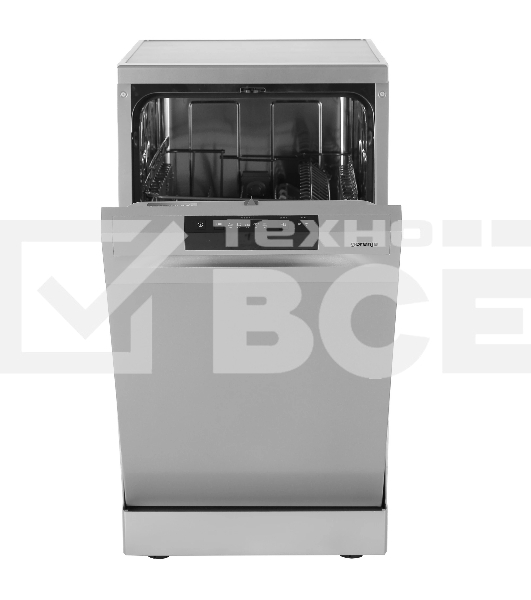 Посудомоечная машина Gorenje GS520E15S, серый, 44.8 см, 9 компл., 47 дБ, класс A++