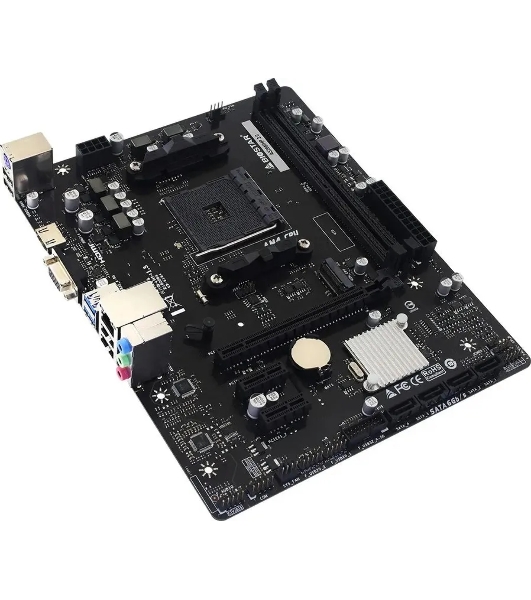 Материнская плата Biostar A520MHP 2.0 Soc-AM4 AMD A520 2xDDR4 mATX AC`97 8ch(7.1) GbLAN RAID+VGA+HDMI