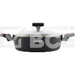 Сотейник Rondell Urban Pro RDA-1988 d=26см, (с крышкой) черный, фото7